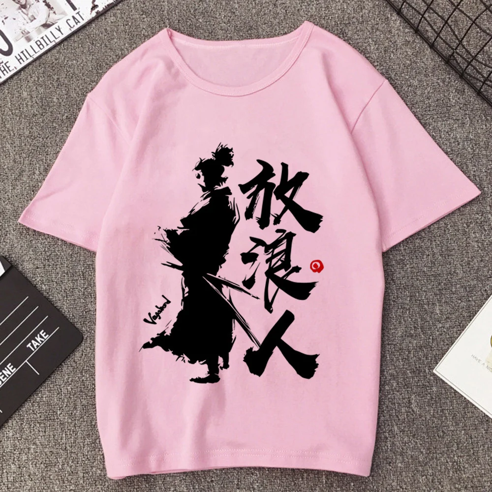 Фото Футболки Vagabond в корейском стиле shoujo, модные футболки jojifuku, психоделические футболки, альтернативные футболки в стиле манга, jojifuku, хараджуку. №4
