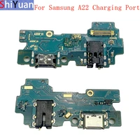 original usb charging port connector board flex cable for samsung a22 a225f 5g a226f charging connector module replacement parts