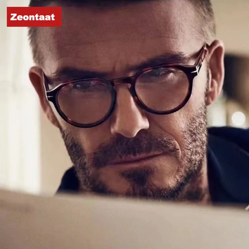 

2022 New Round Frame Johnny Depp Lemtosh Style Beckham Eyewear Frame Vintage Round Brand Design Eyeglasses Oculos De Grau