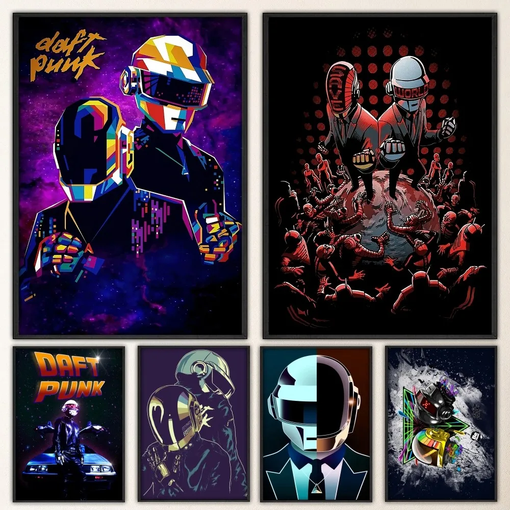 Декоративная наклейка Daft в стиле панк-рок