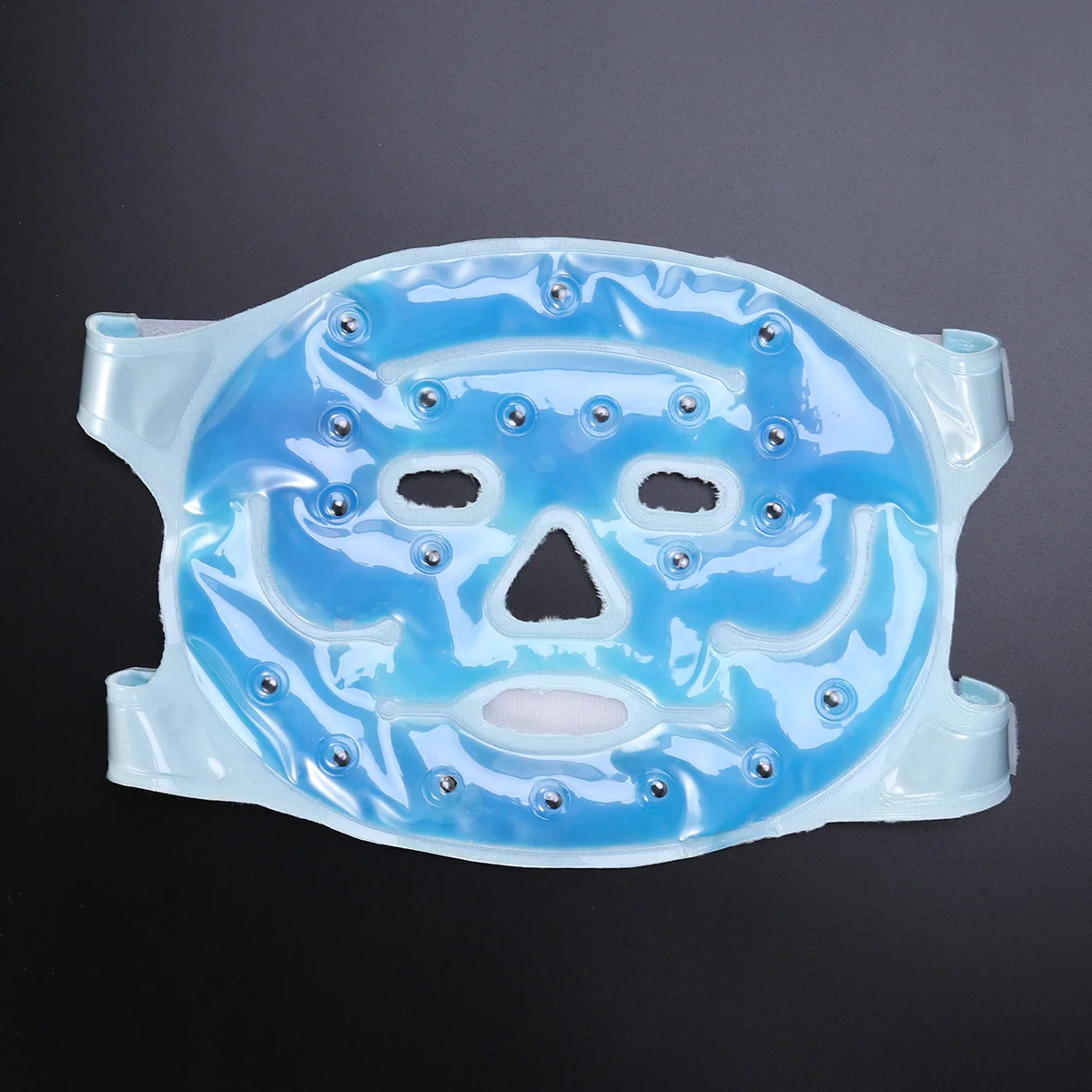 

1pc Cold Face Mask Magnet Beads Ice Compress Full Face Cooling Beauty Mask Fatigue Relief Relaxation Pad