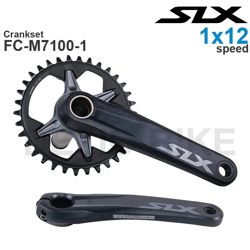Шатун Shimano SLX M7100 1x 2x 12Speed FC-M7100 1x12-speed 30T 32T 34T