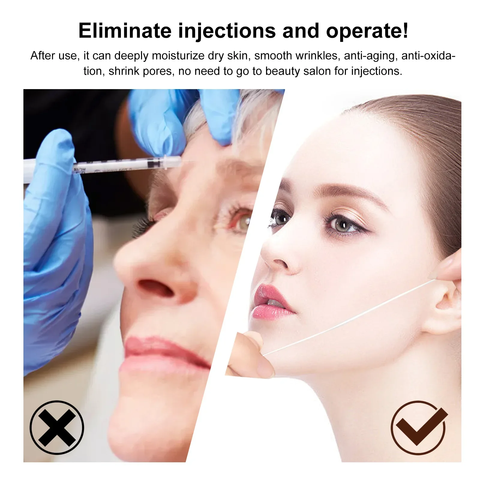 10p коллагеновые шелковые протеиновые нитки для лица абсорбируемый наполнитель