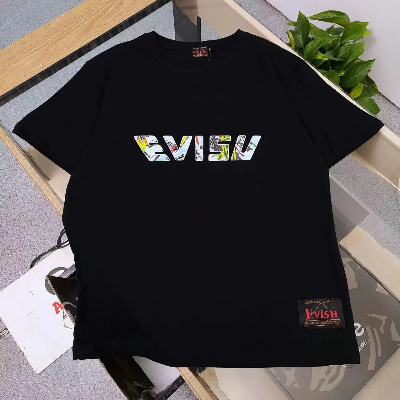 

Новинка 2022, летняя мужская и женская Повседневная футболка с круглым вырезом и короткими рукавами для пары, удобная хлопковая футболка с на...