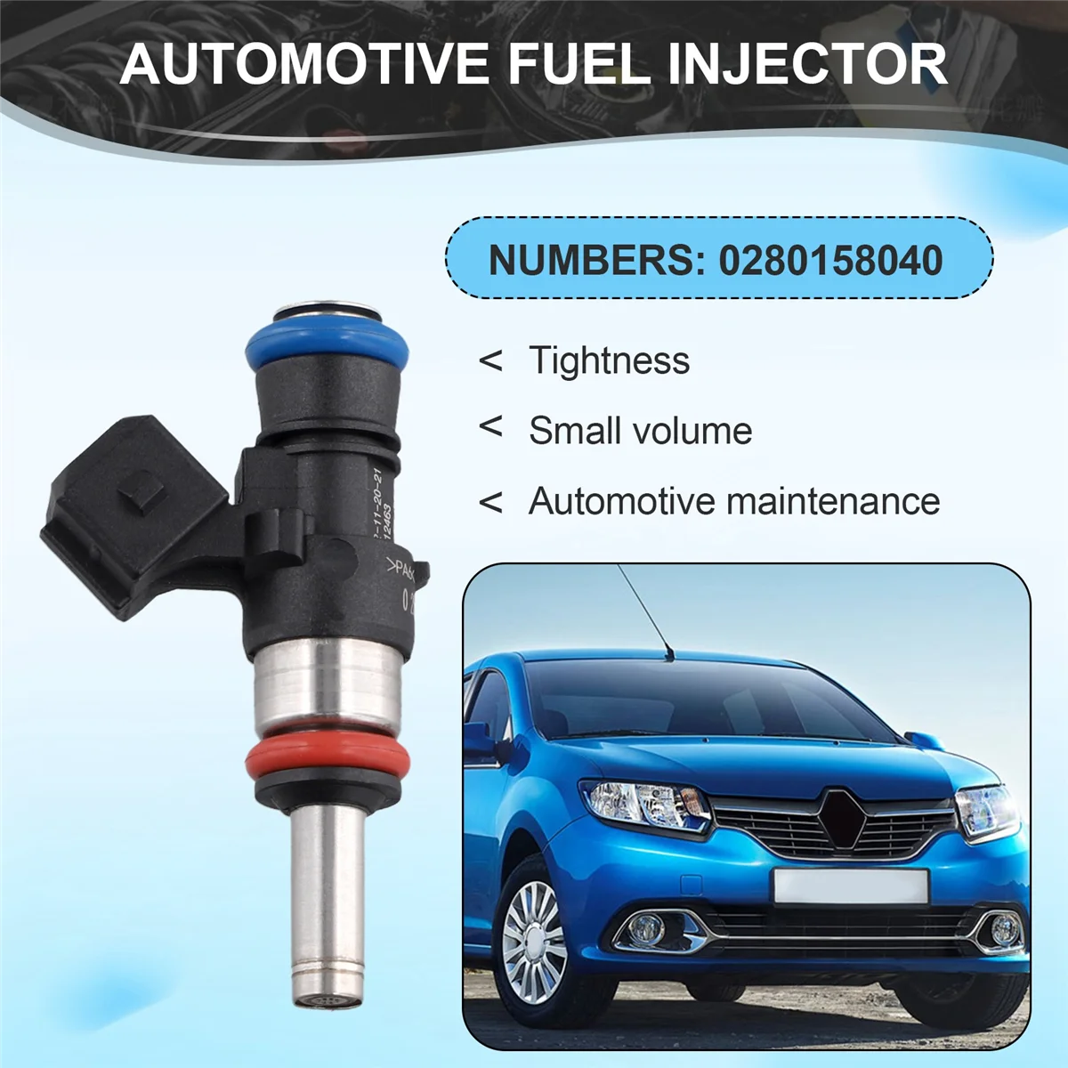 Топливные форсунки 980CC 0280158040 для бензинового клапана Bosch EV14KT