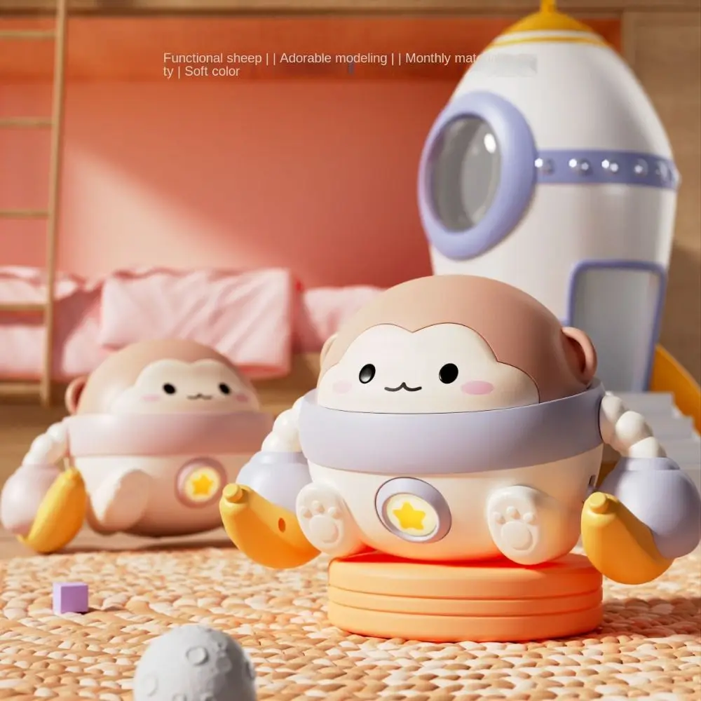 Легкая игрушка-обезьяна электрическая переворачивающаяся развивающая