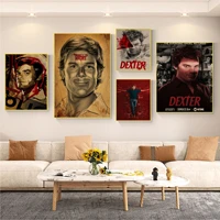 american classic horror tv show dexter diy poster decoracion painting wall art kraft paper home decor