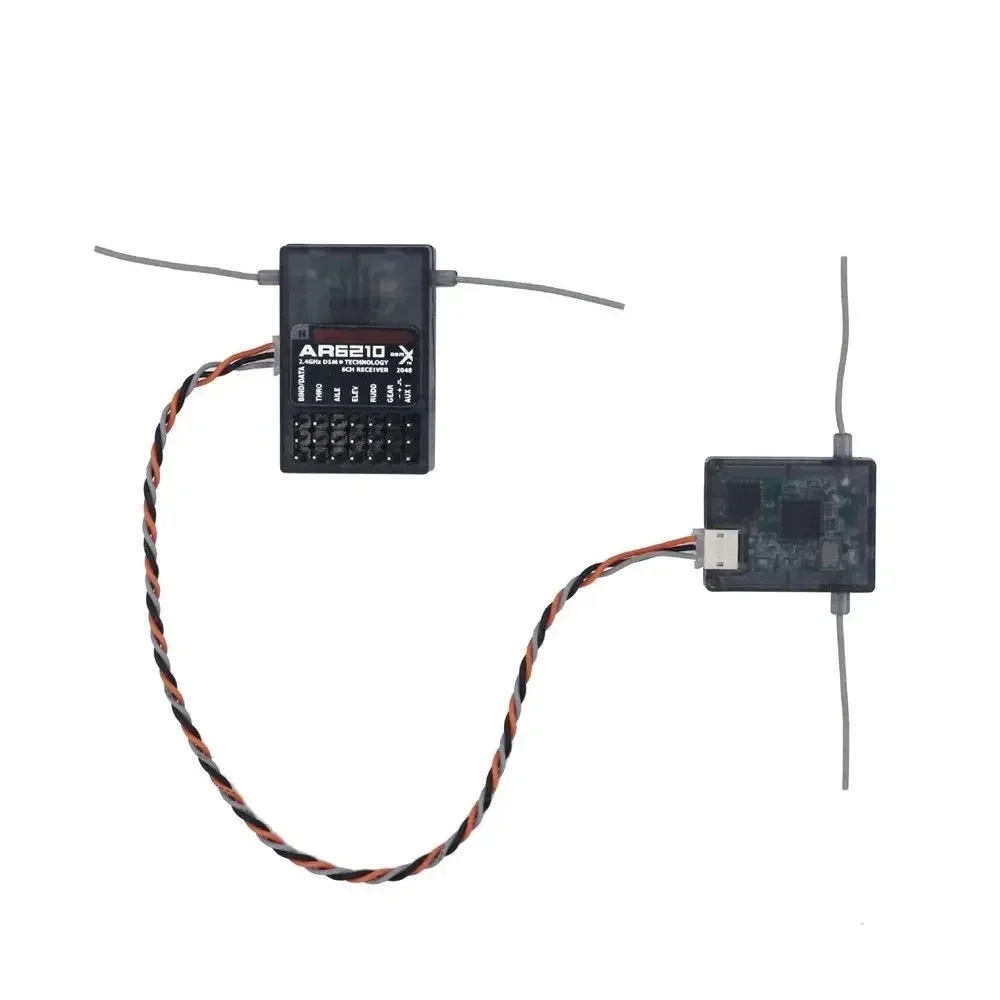 AR6210 DSMX 6-канальный радиоуправляемый приемник RX с поддержкой спутников для DSM2 SPEKTRUM