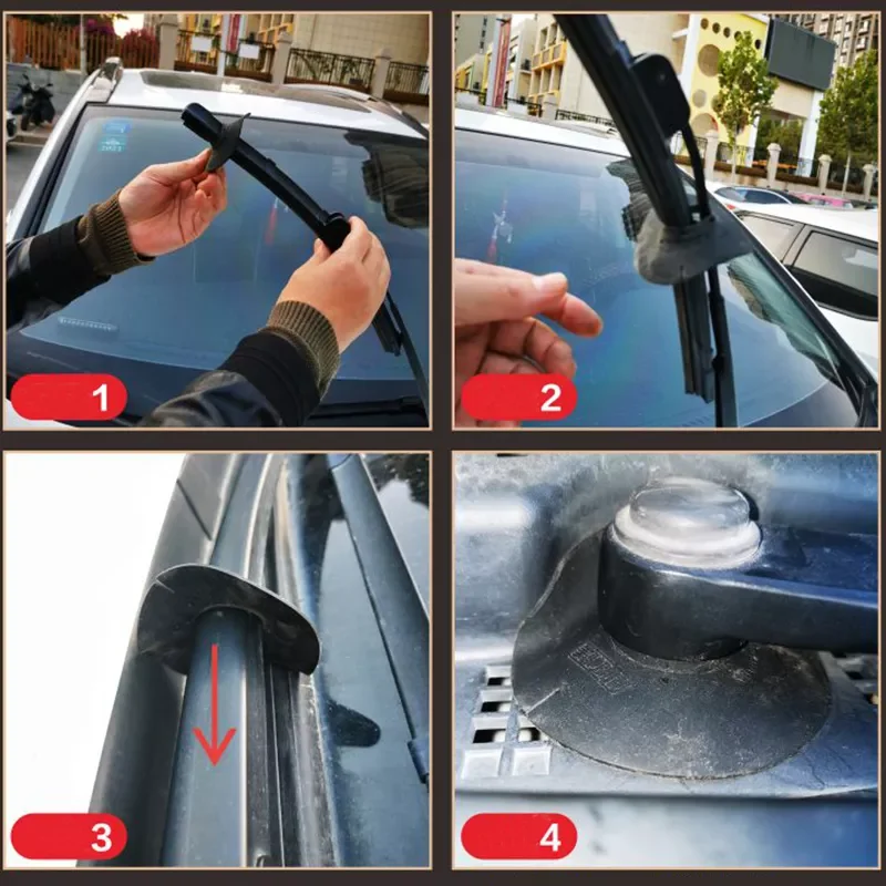 

New Hot 1 Pair / 2Pcs Auto Car Windshield Wiper Washer Jet Nozzle Spray For Toyota E120 Corolla Camry XV30