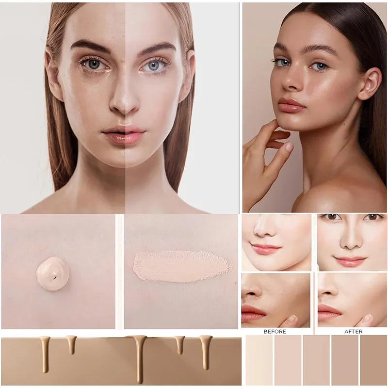 Мерцающий крем водостойкий стойкий питательный для ухода за кожей биомичный