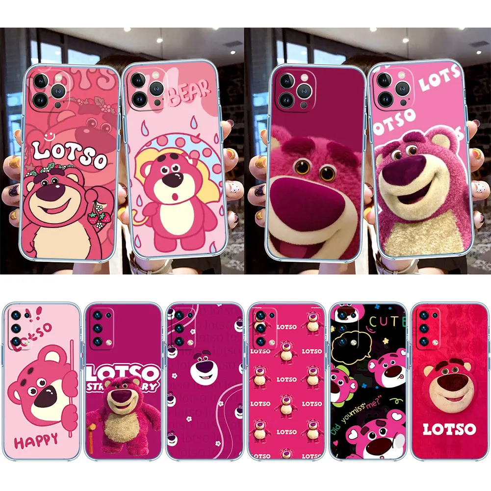Чехол для телефона Disney Lotso Moto Edge 50 Ultra Fusion G Play Stylus E22S G14 G85 G84 G62 E32 E22I G7 G6 E7 E6 Plus Power