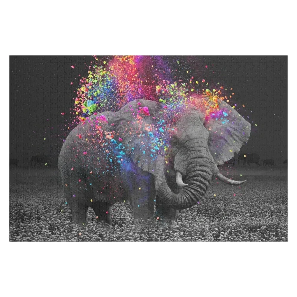 Настоящие цвета II Деревянный пазл для взрослых Деревянное имя