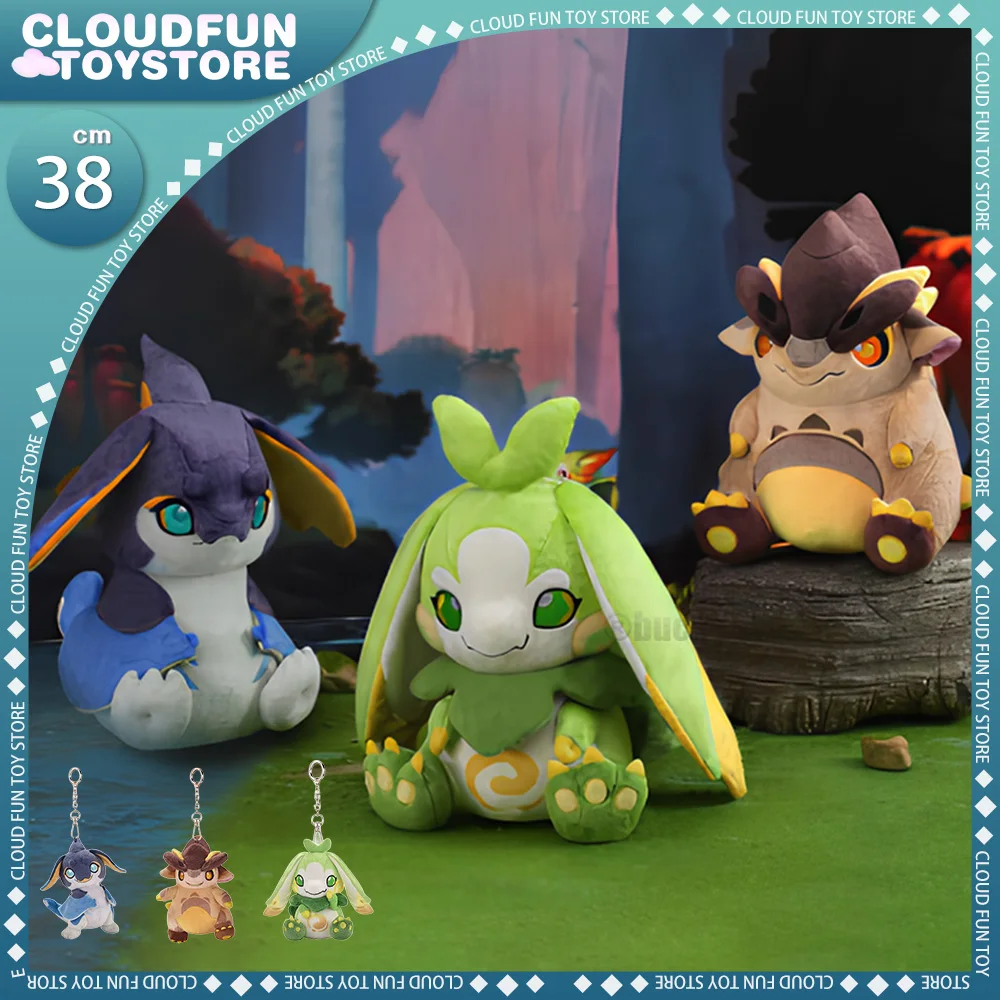 Genshin Impact Кукла Natlan Whelp Подушка Young Dragon Подвеска Аксессуары для косплея Рюкзак