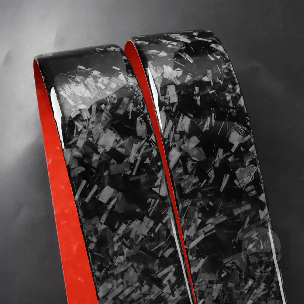 Кованое Кольцо дверного замка из углеродного волокна для Ford Mustang 2005-2009 круглая