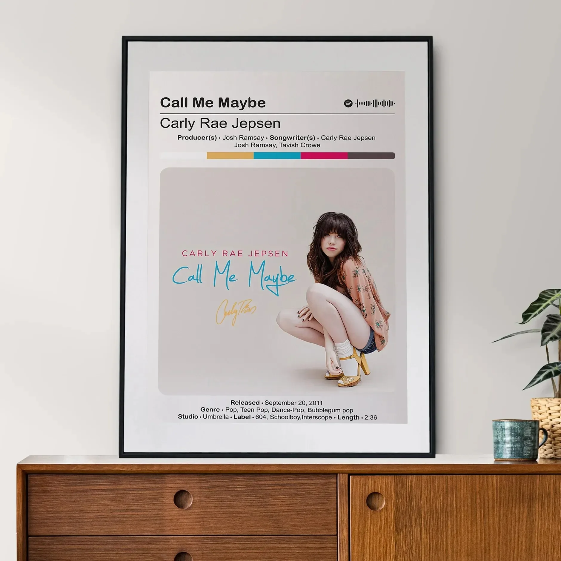 Плакат Carly Rae Jepsen В Стиле Поп-певец 2024 Музыкальный Альбом Художественный Принт На