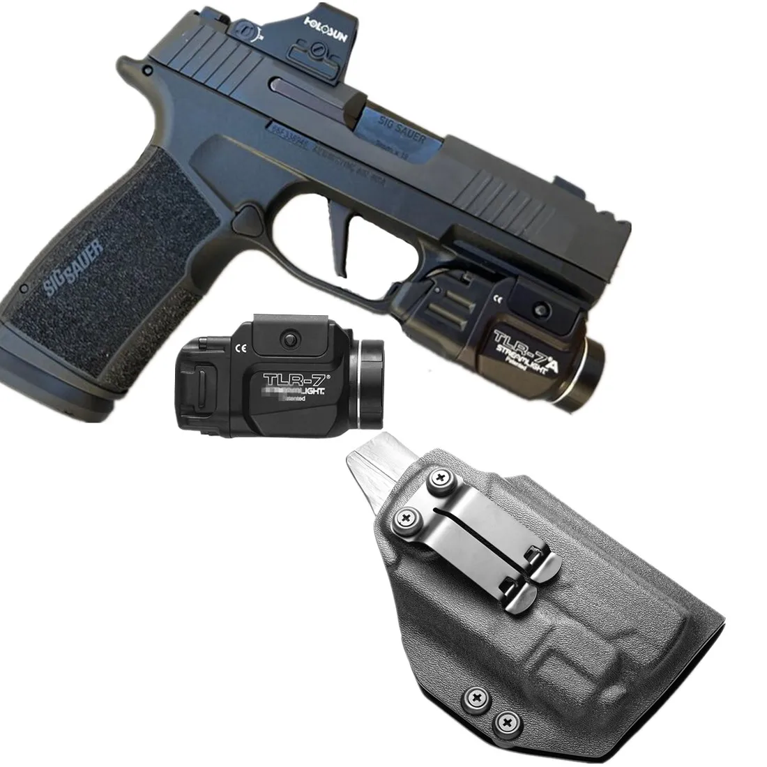 Фото Kydex кобура IWB для Sig Sauer p365 X Macro XMacro с TLR7 TLR 7 Flex TLR 8 №3