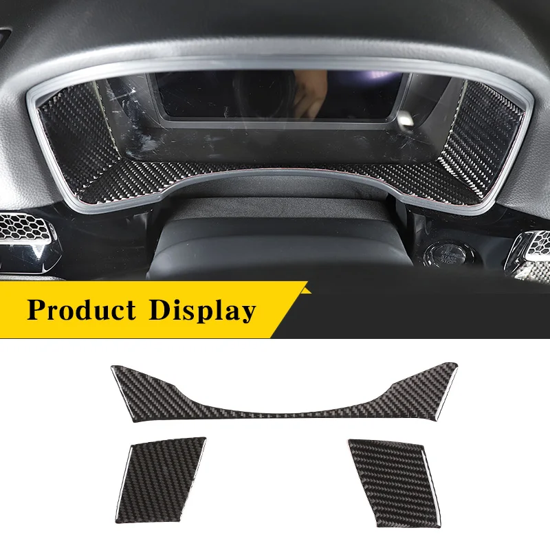 

For Honda Civic 2022 Car Styling Soft Carbon Fiber Car Dashboard Decoration Panel Sticker Car Interior Modification Accessories