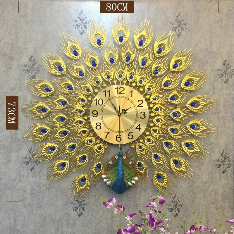 Настенные часы OLOEY Peacock