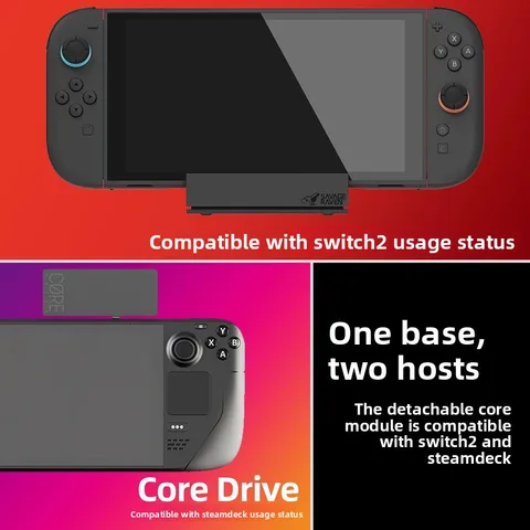 Док-станция Savage Raven By Skull & Co. Jumpgate для Nintendo Switch 2