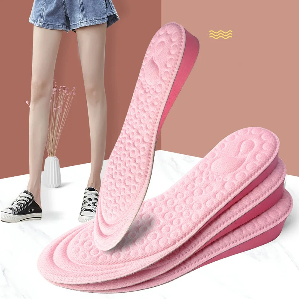 1 пара женские стельки для увеличения роста обуви