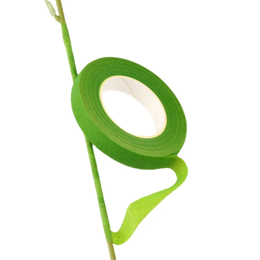 

30Yard/Roll Self-Adhesive Bouquet Floral Stem Artificial Stamen Wrapping Florist Green Tapes DIY Flower Supplies