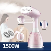steam iron garment steamer handheld fabric 1500w travel vertical 280ml mini portable home travelling for clothes ironing