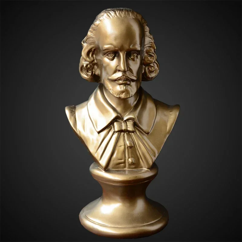 Музыкант битовен ципан Моцарт голова скульптура украшения для комнаты Шекспир