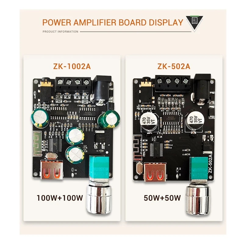 ZK-1002A Bluetooth Плата усилителя высокие и низкие частоты РЕГУЛИРОВКА сабвуфера