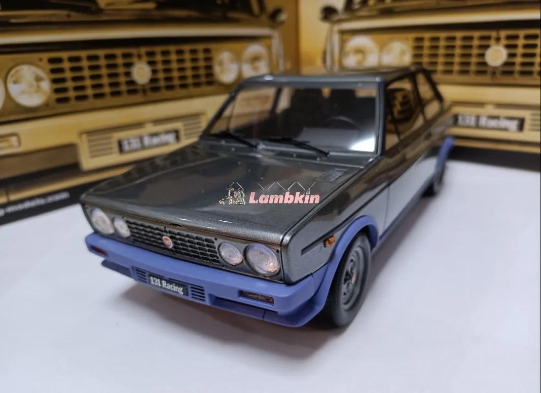 Laudoracing 1/18 для Fiat 131 2000 TC Металлик Серый гоночный выпуск модель спортивного