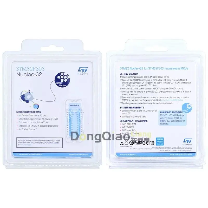 NUCLEO-F303K8 STM32F303K8T6 STM32 Nucleo-32 плата разработки