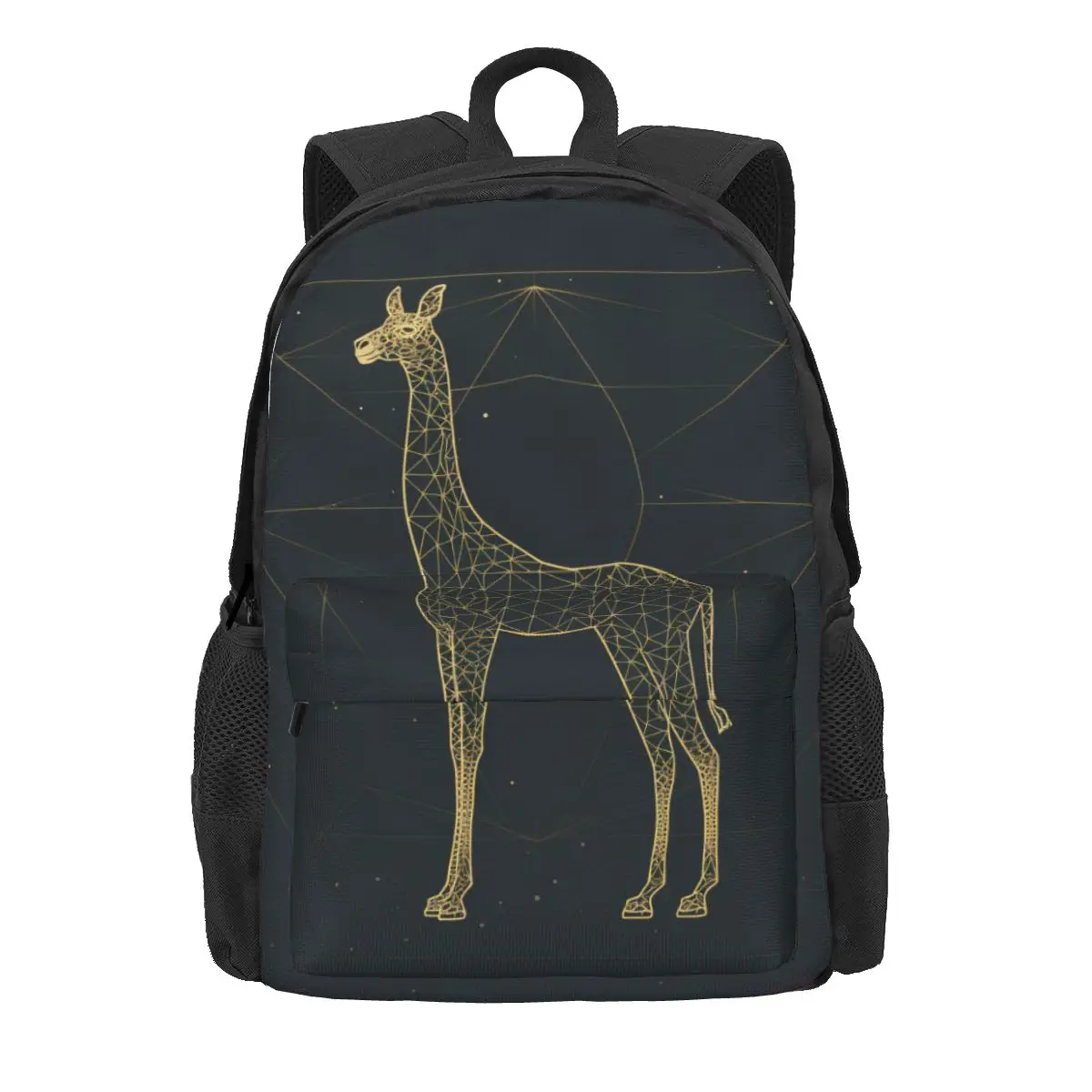 

Рюкзак с изображением жирафа минималистское искусство рюкзаки Kawaii унисекс, высокие школьные ранцы с узором для кемпинга, индивидуальный рюкзак