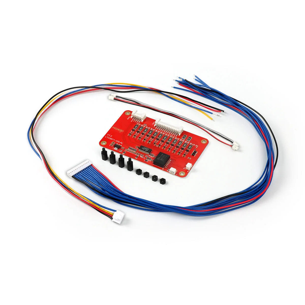 MAXKGO Smart BMS Slave Board LTC6811 12S LTC6212 15S LTC6213 18S CANBUS 18650 Система управления литий-ионной