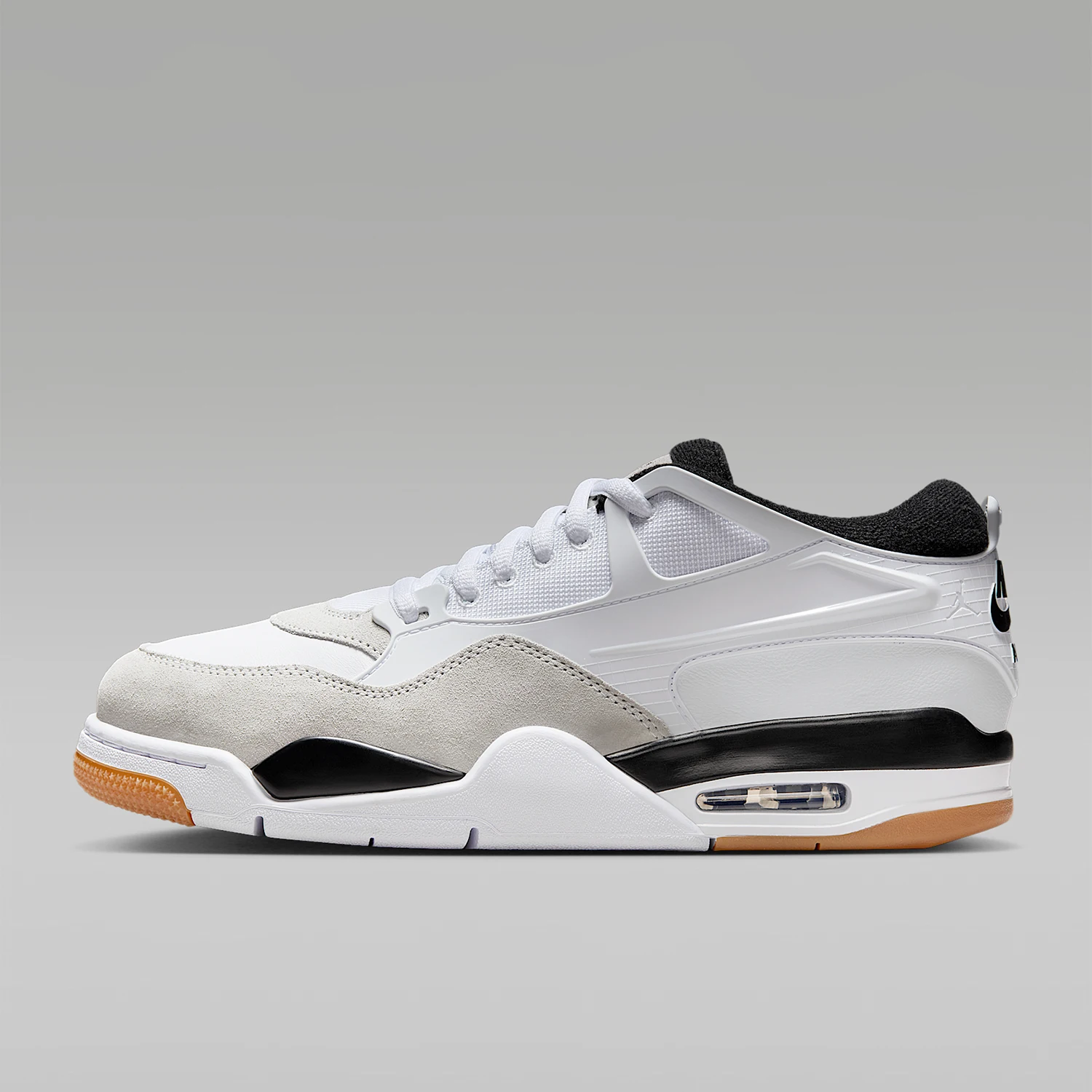 Фото Мужские баскетбольные кроссовки Nike Authentic JORDAN с воздушной подушкой и мягкой подкладкой, низкие, FQ7939-110 №2