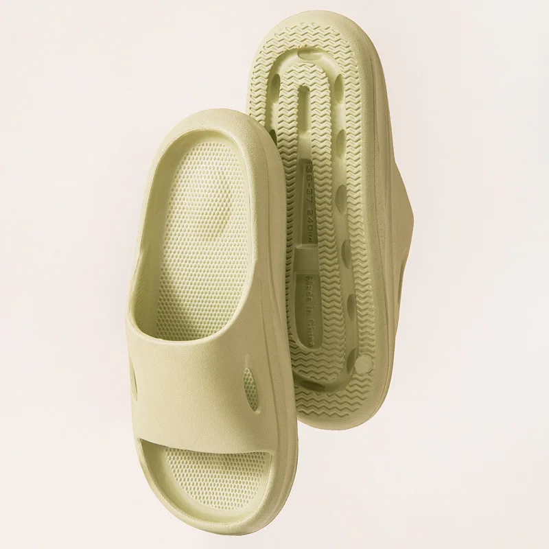 2023 Men Platform Slippers Shoes Unisex Summer Beach Eva Soft Sole Slide Sandals Leisure Women Indoor Bathroom Anti-slip Slides