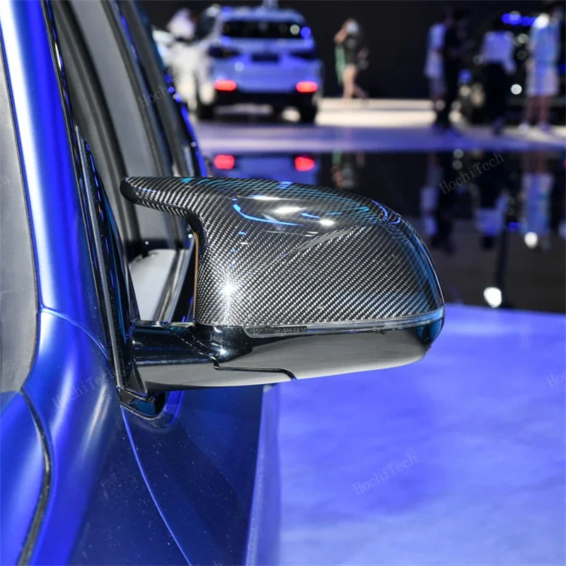 1 пара боковых чехлов из настоящего углеродного волокна накладки на зеркала