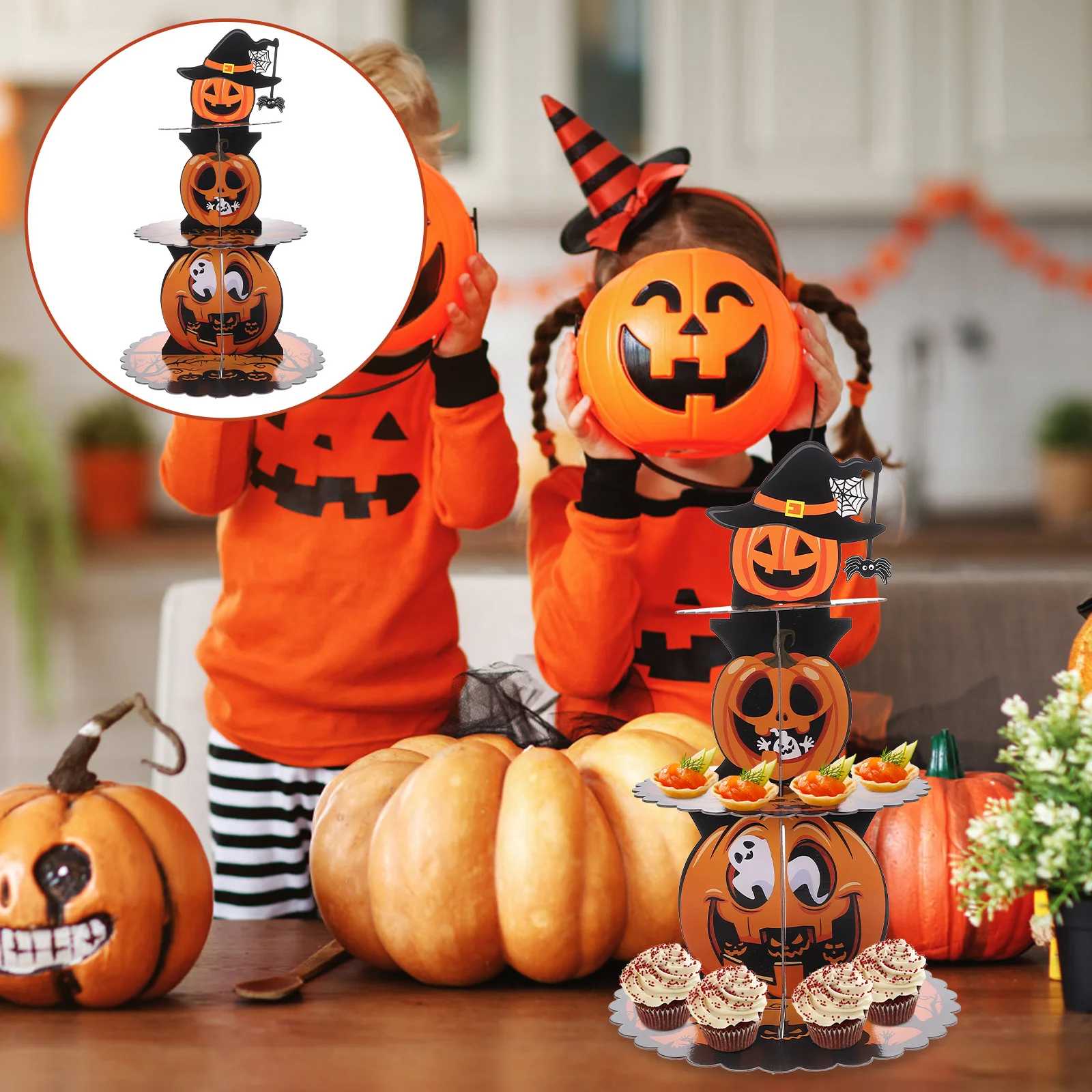 Полки для выставки товаров Подставки кексов на день рождения Декоративная башня