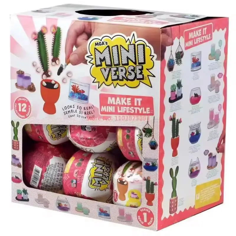 Mga Miniverse Фигурка Make It Мини-фигурки образ жизни Аниме Фигурки ПВХ Настольный