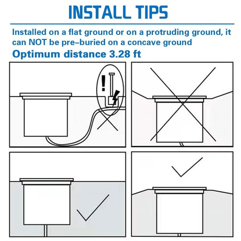 Ландшафтные светильники светодиодный светильник для заземления 10 Вт IP65