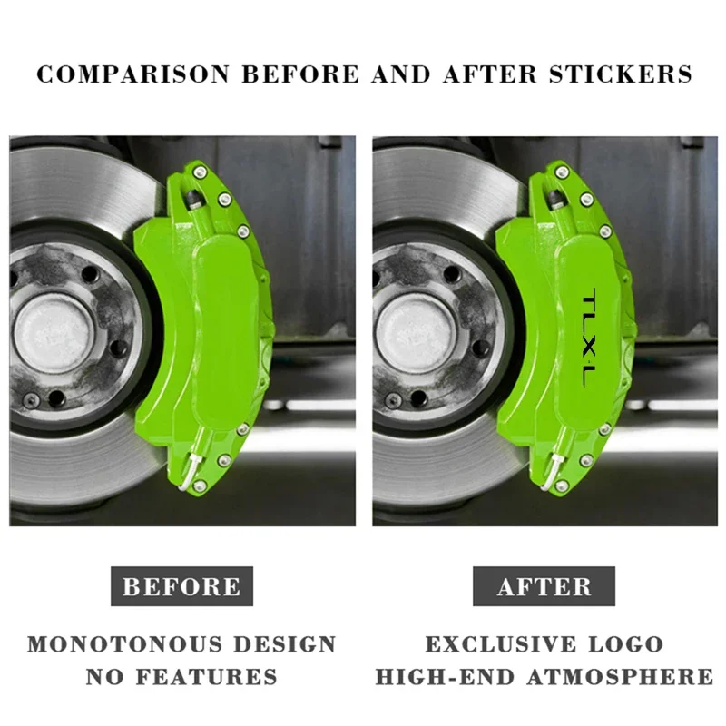 Модная модификация автомобиля Обложка штангенциркуля виниловые наклейки буквы