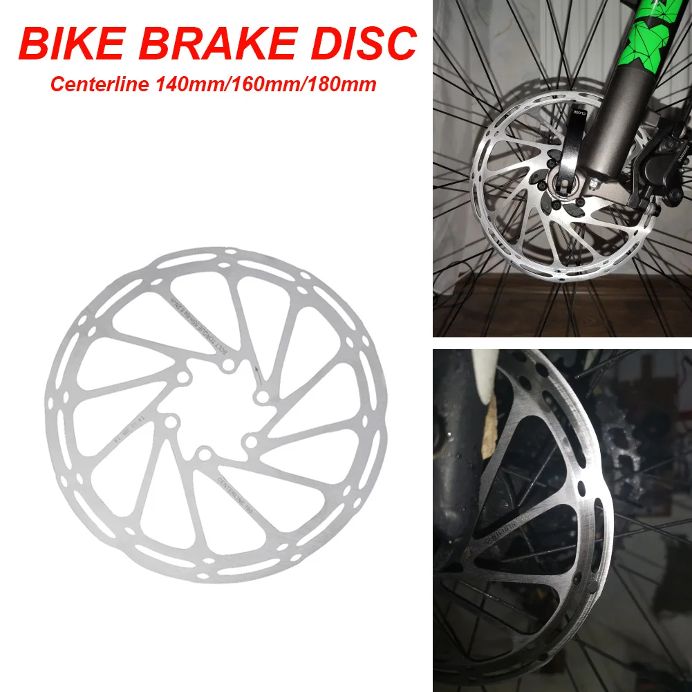 

Bike Brake Rotor 160mm 180mm 203mm Bicycle Centerline Disc Brake Rotor Stainless Hydraulic Brakes Disc Rotors Mtb Part