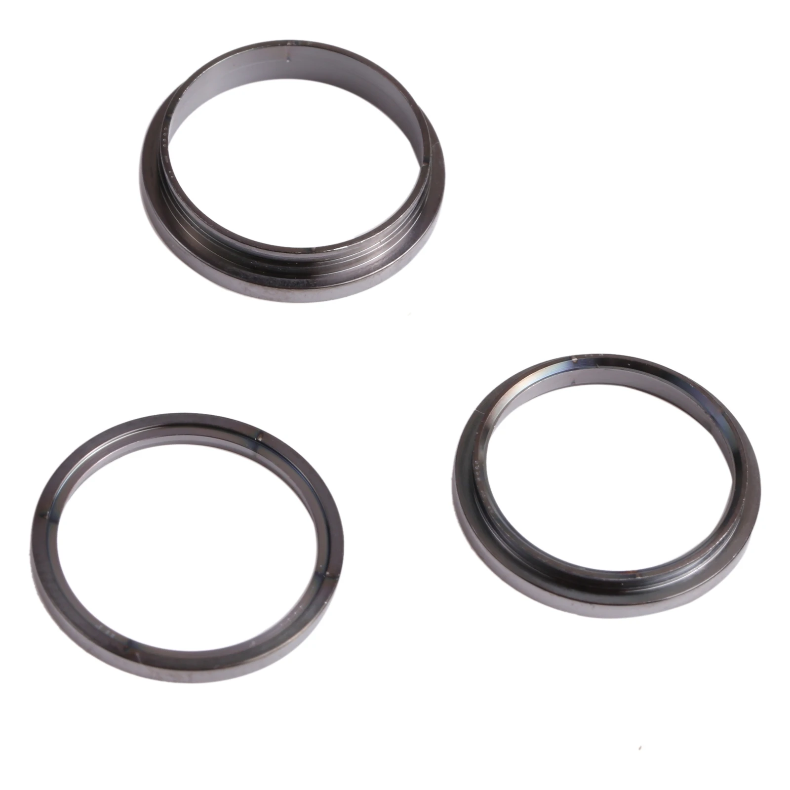 

3 PCS Rear Camera Glass Lens Metal Outside Protector Hoop Ring for iPhone 13 Pro Max(Black)