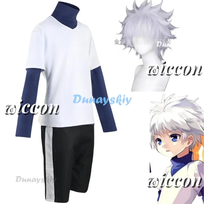 Косплей костюм Killua Zoldyck футболка