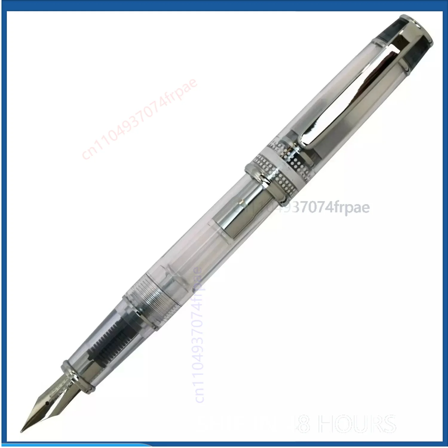 Ручка-перо PILOT FPRN-350R Transparent Perla в комплекте с конвертером для чернил CON40 для повседневного письма и каллиграфии. (art.: 3920dc8a098dc) - 3920dc8a098dc