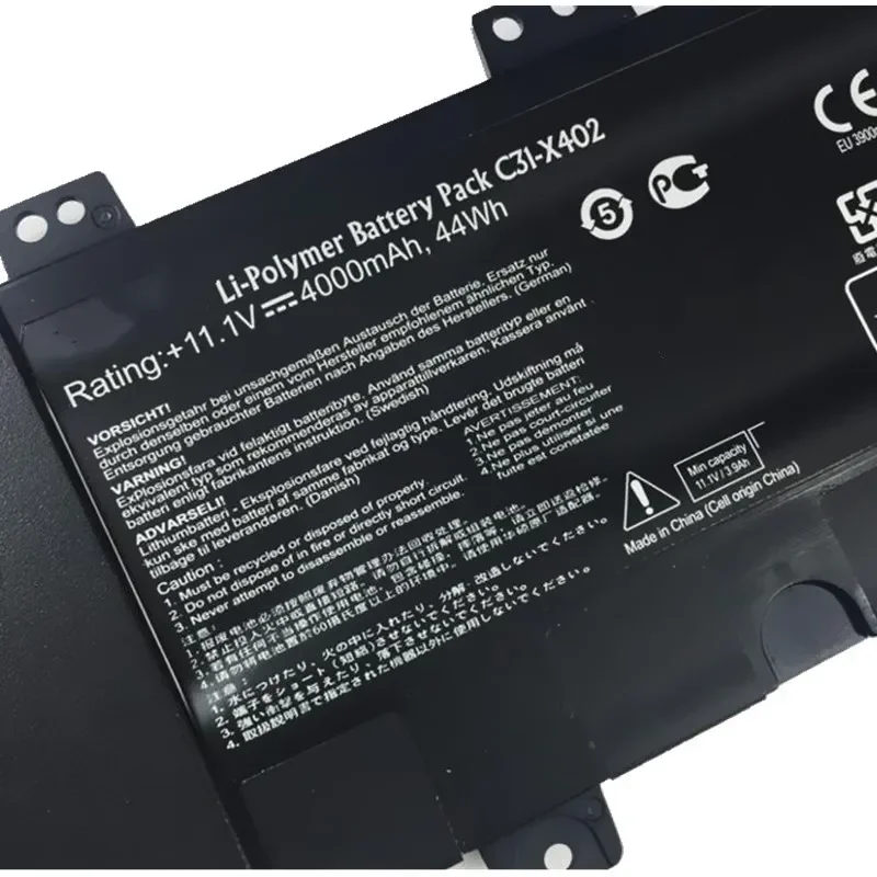 Новинка C31-X402 11 1 V 4000mAh Аккумулятор для ноутбука ASUS VivoBook S300 S400 S300C S300CA S300E S400C S400CA S400E