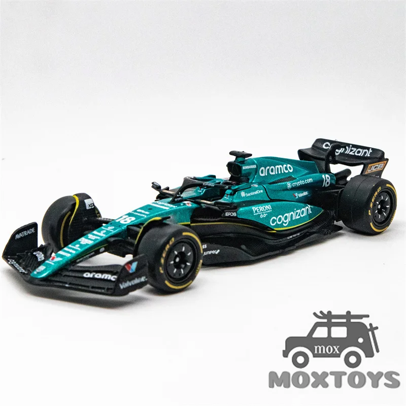 Модель автомобиля Bburago 1:43 2023 F1 AMR23 #14 Alonso / #18 Walk