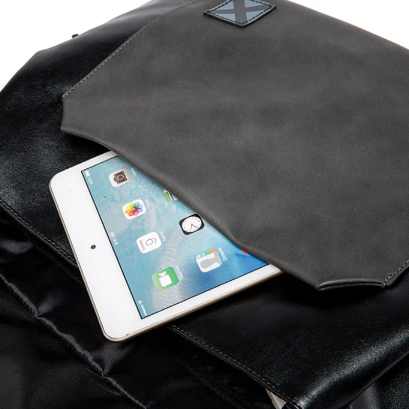 Men's PU Crossbody HandBag Business Commuting Simple Tide Brand Vintage Tooling Shoulder Hand Bags сумка через плечо for мужской