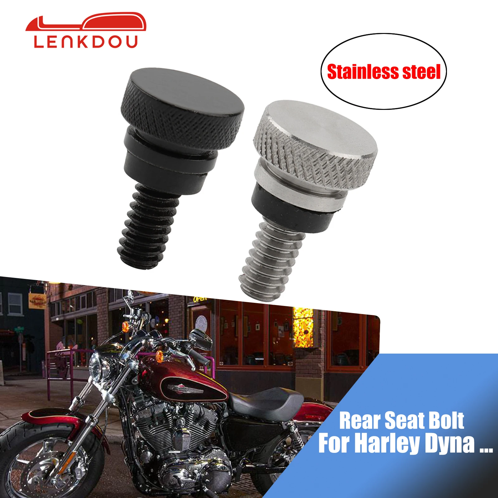 

Rear Fender Passenger Seat Bolt Tab Screw Nut For Harley Touring Sportster XL 883 1200 Dyna Softail CVO Motorcycle Accessories