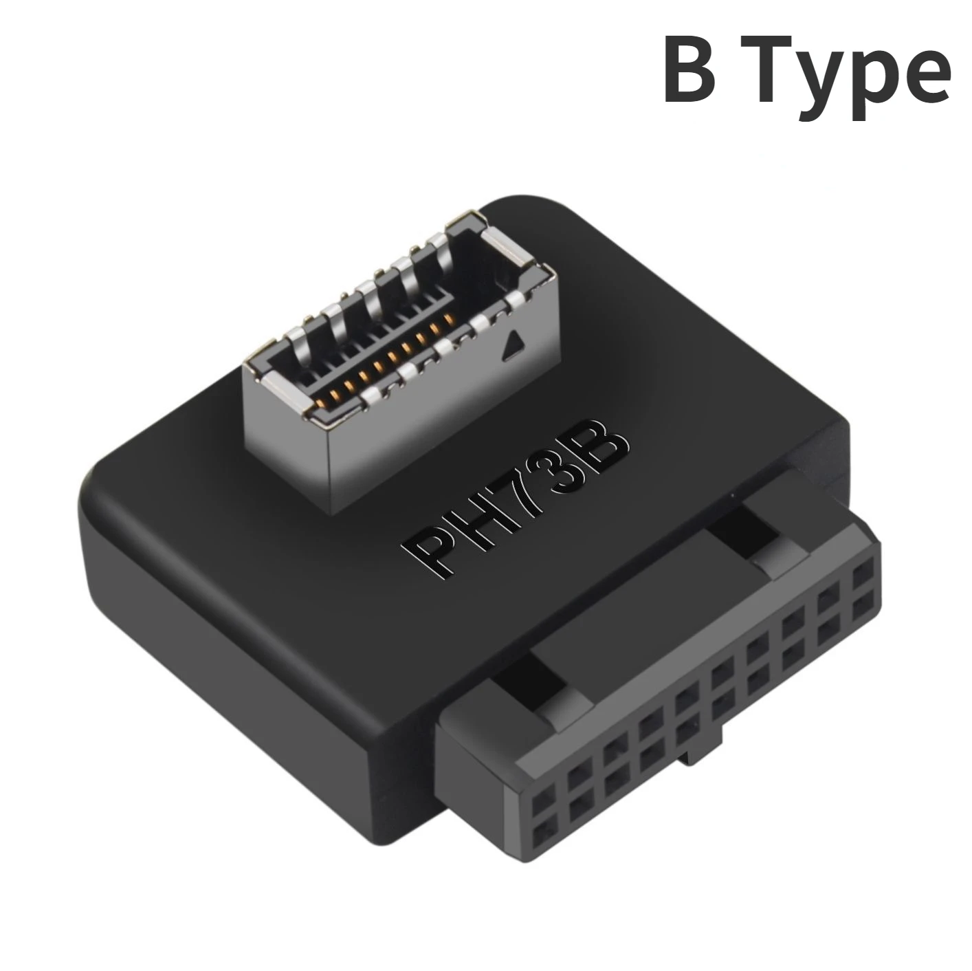 

Newest Type C USB3.1 Front Panel Socket USB3.0 19Pin To TYPE-E 20Pin Header Extension Adapter For Motherboard PC Connector Riser