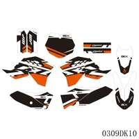 full graphics decals stickers motorcycle background custom number name for ktm sx65 sx 65 2009 2010 2011 2012 2013 2014 2015