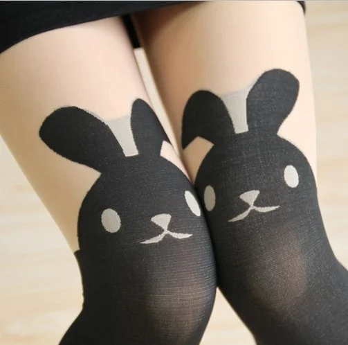 Сексуальные женские колготки сетчатые обтягивающие нейлоновые чулки с принтом